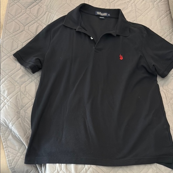 U.S. Polo Assn. Other - US Polo Assn Men's Black Polo Shirt Classic Design Size XL